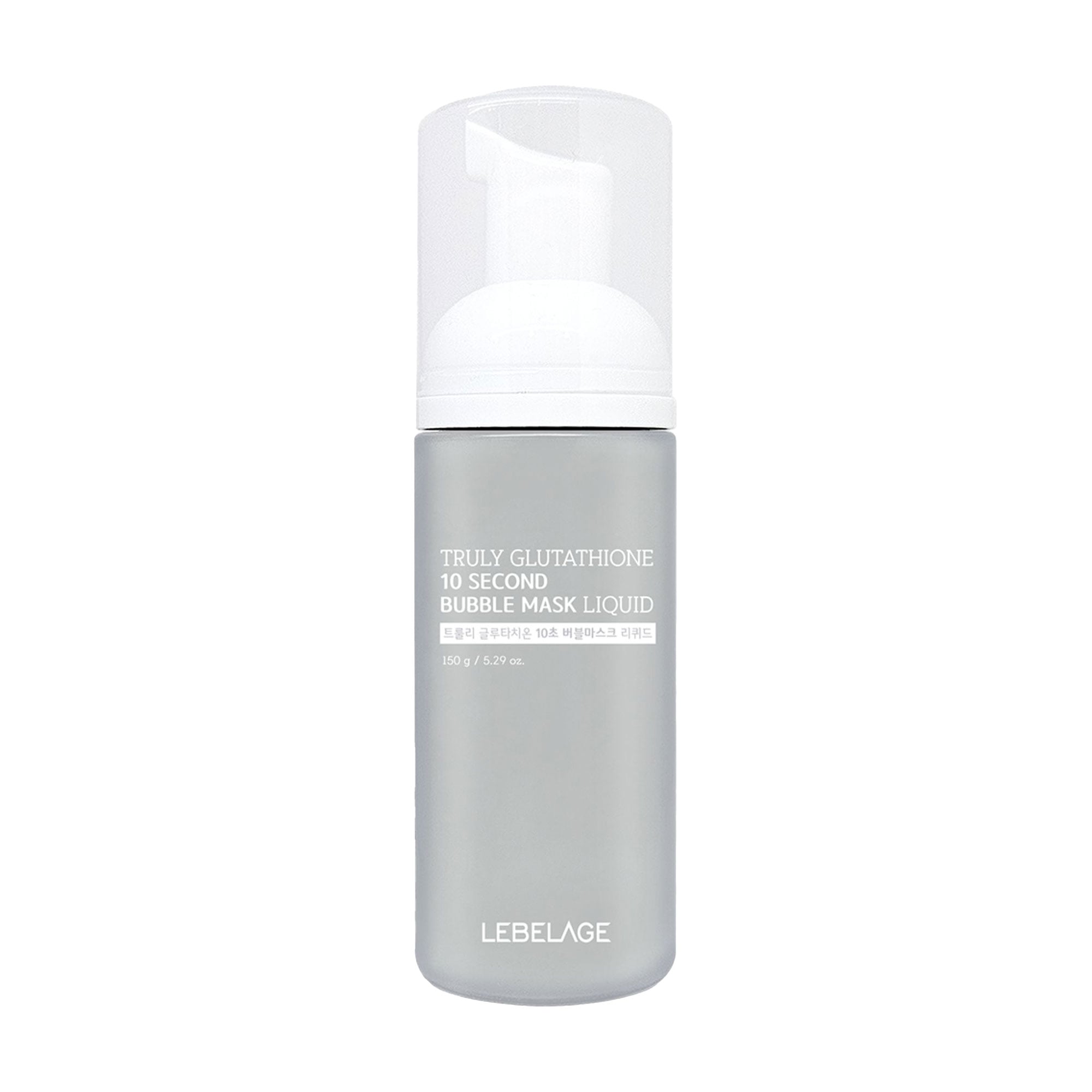 Піниста маска для обличчя Lebelage Truly Glutathione 10 Second Bubble Mask Liquid, 150 г